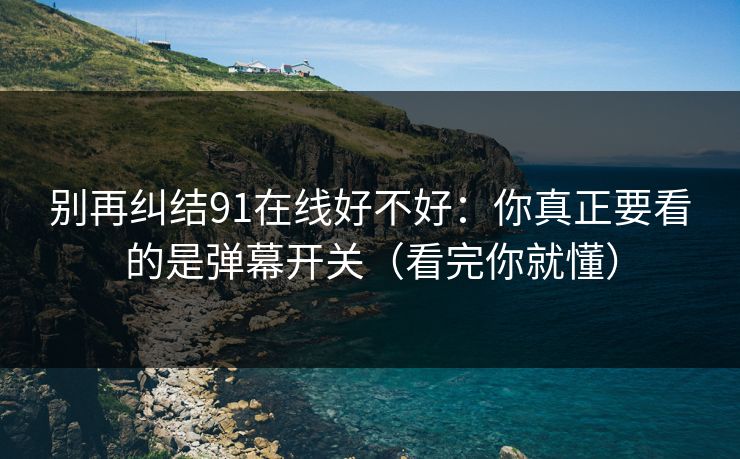 别再纠结91在线好不好:你真正要看的是弹幕开关(看完你就懂)